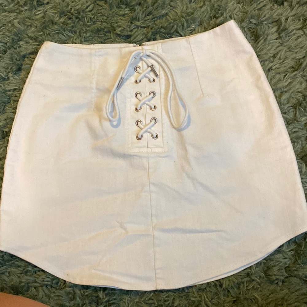 White Forever 21 Skirt